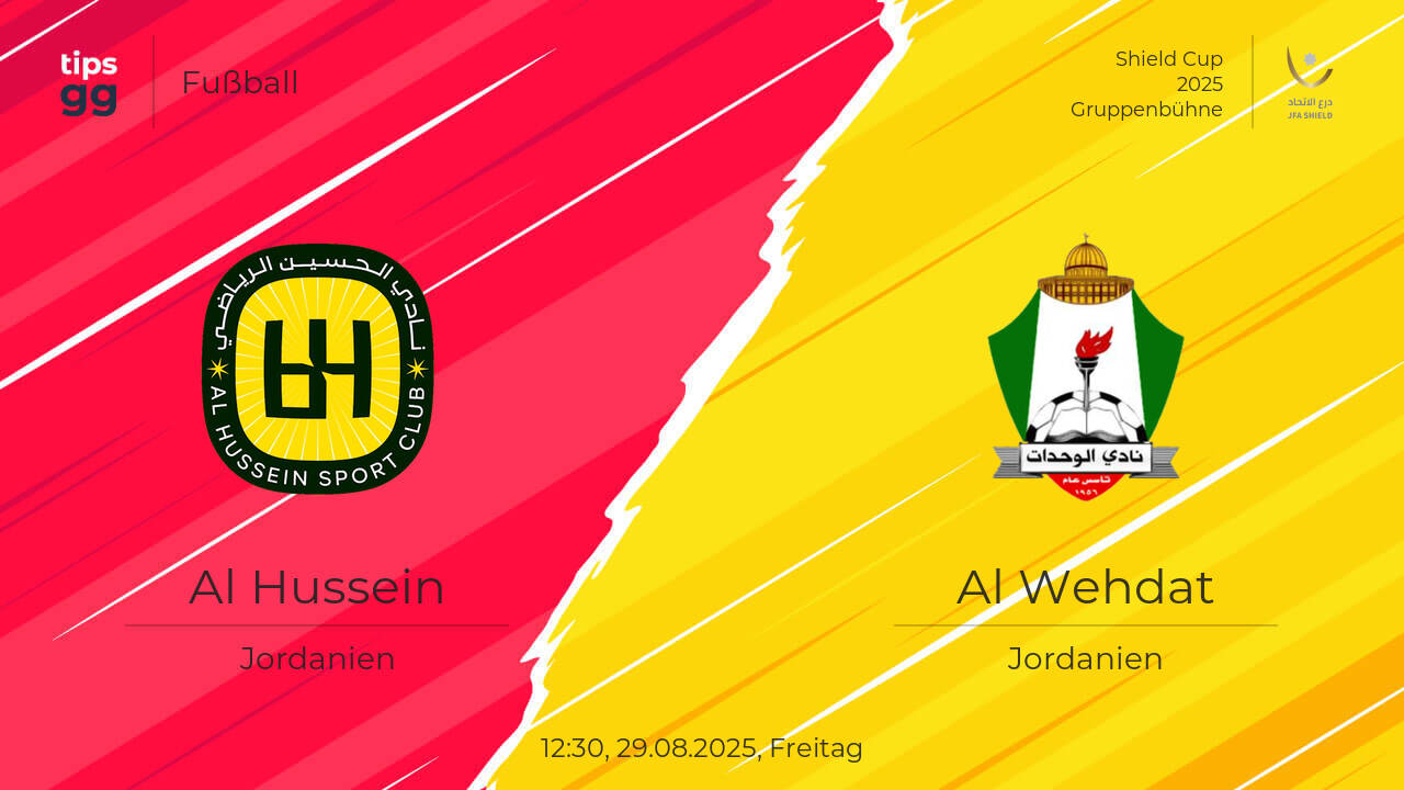 Al Hussein – Al Wehdat Live-Ergebnis 29.08.2025 - heute Spielergebnisse ...