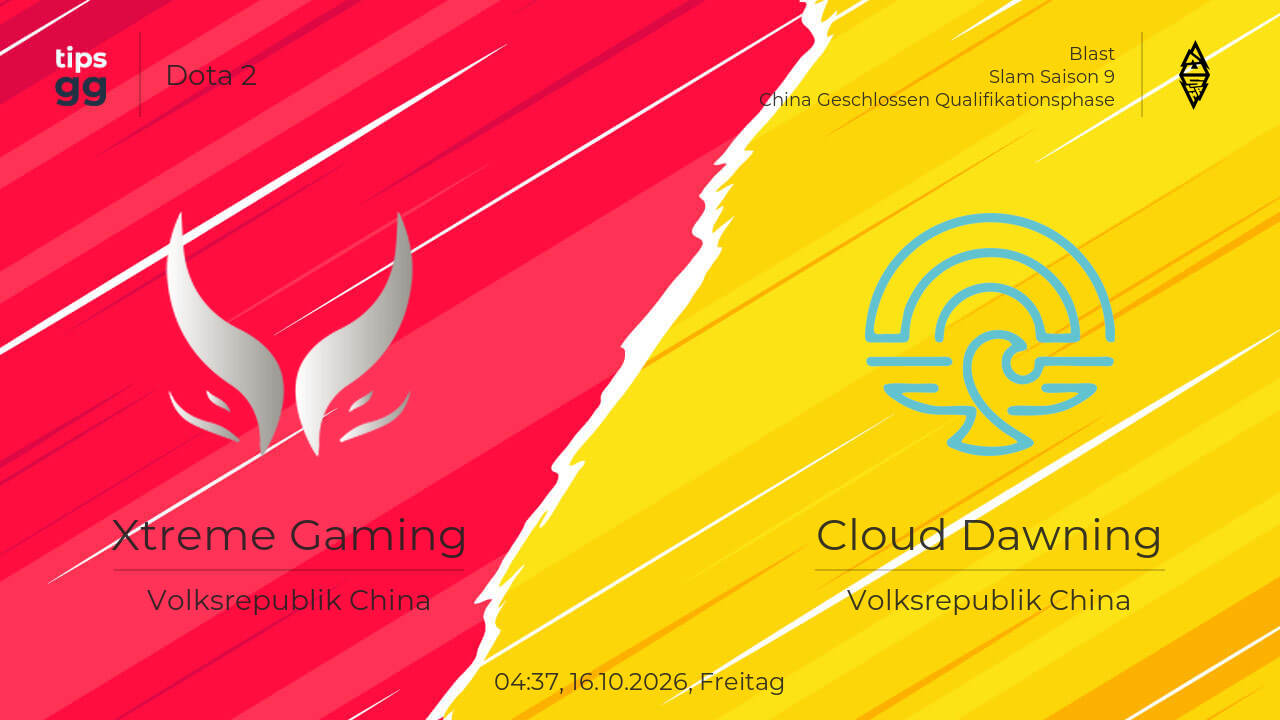 Xtreme Gaming gegen Cloud Dawning am 16.10.2026 – Top-Wettquoten | Dota ...