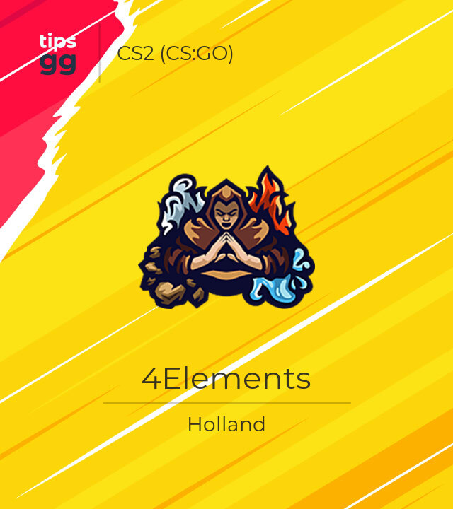 4Elements kampprogram - CS2 (CS:GO)-hold fra Holland | Tips.GG
