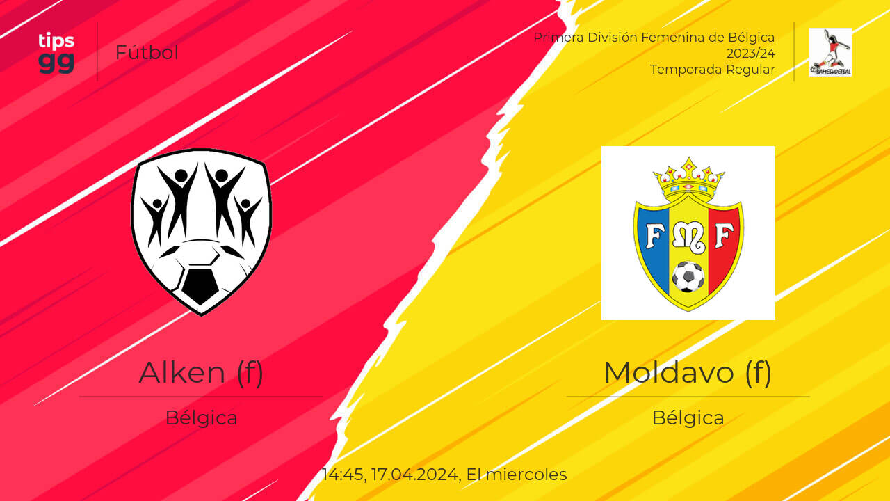 FC Alken (f) vs Moldavo (f) el 17.04.2024 en la Liga de Primera ...