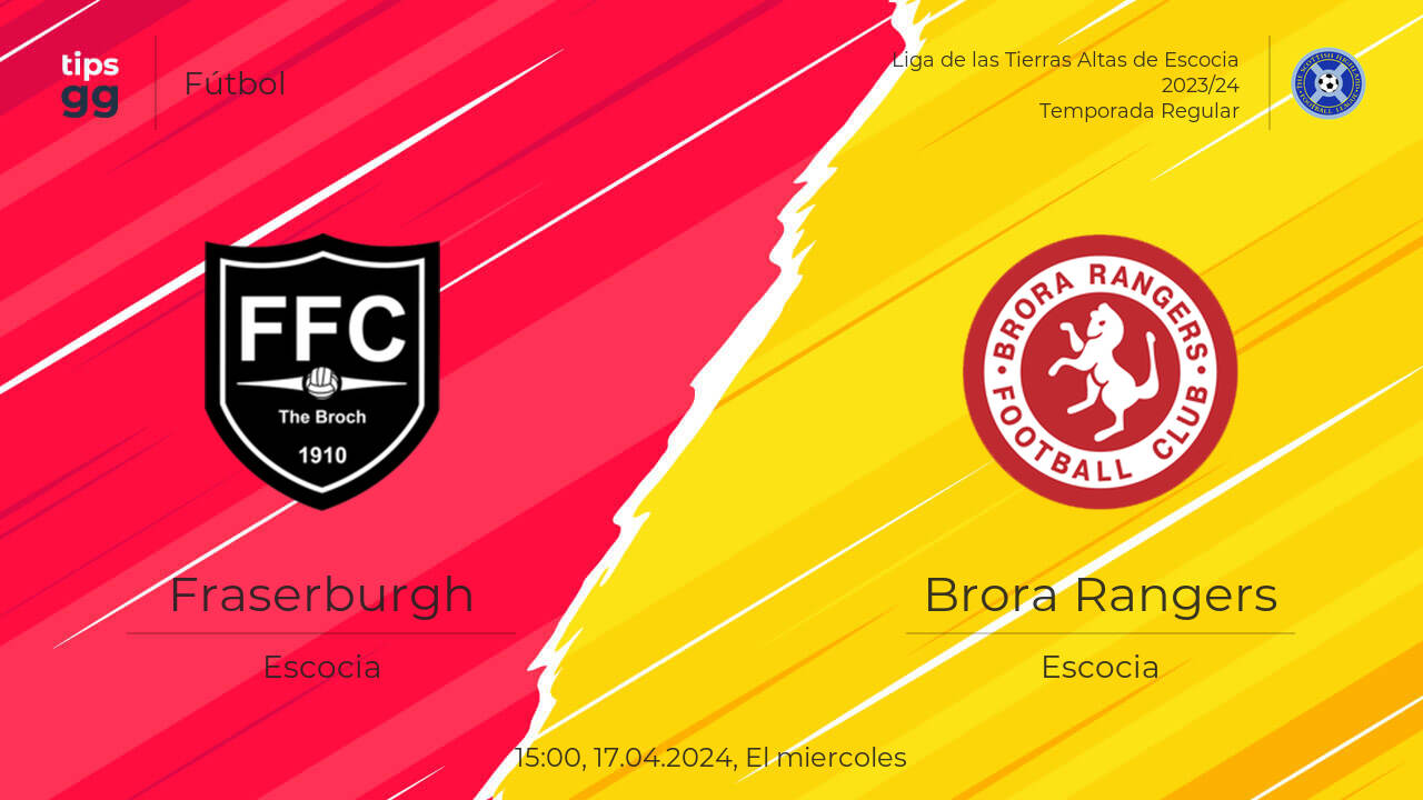 Fraserburgh vs Brora Rangers el 17.04.2024 en la Liga de las Tierras ...