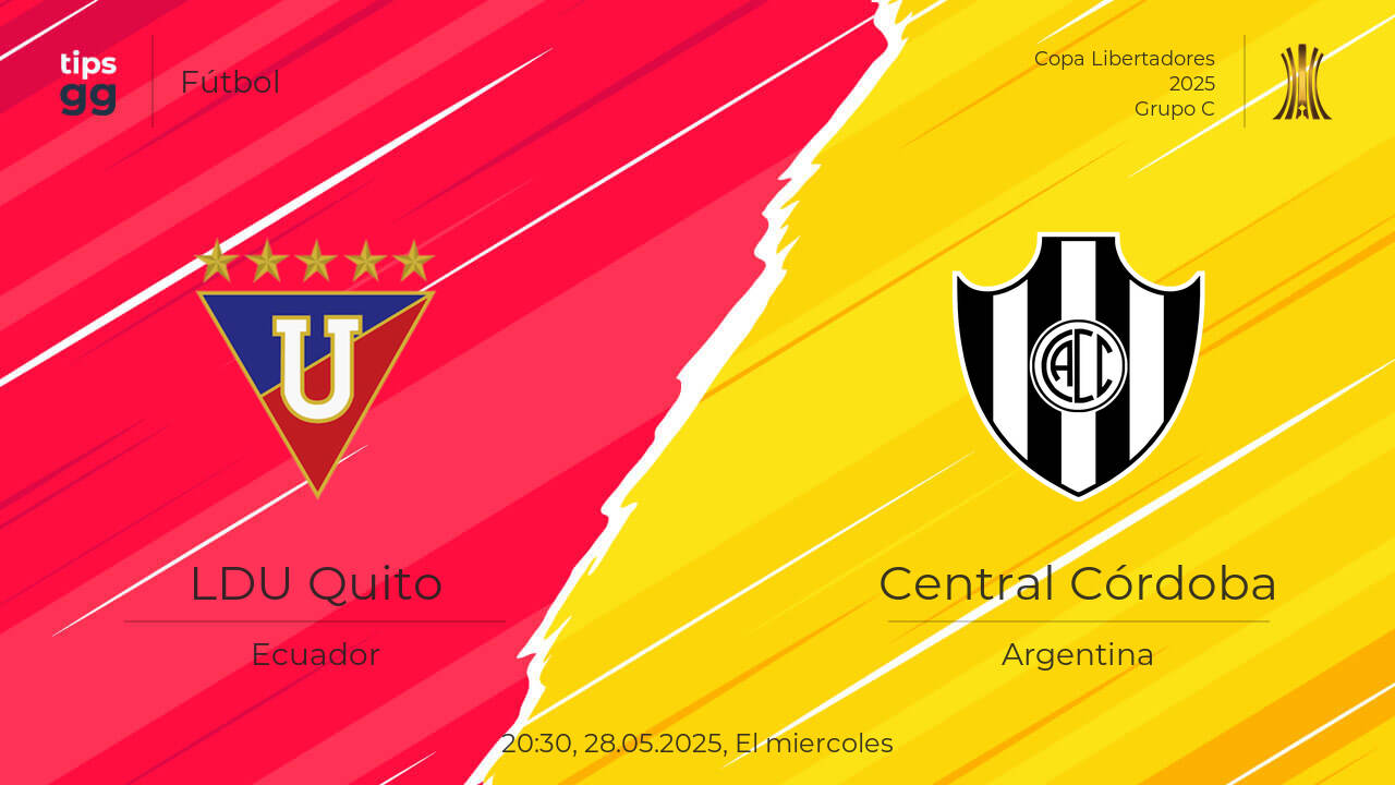 LDU Quito vs Central Córdoba Cuotas de apuestas el 29.05.2025 | Fútbol ...