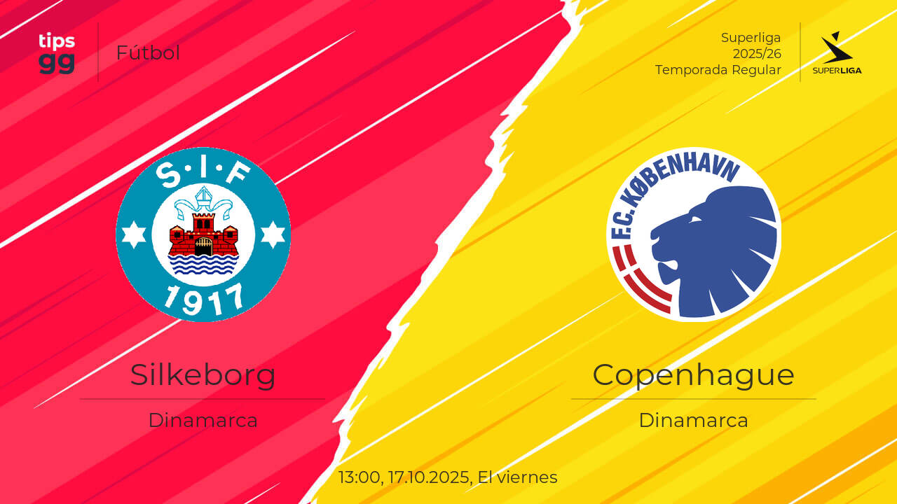 Silkeborg vs Copenhague Pronóstico el 17.10.2025 | Fútbol | Tips.GG