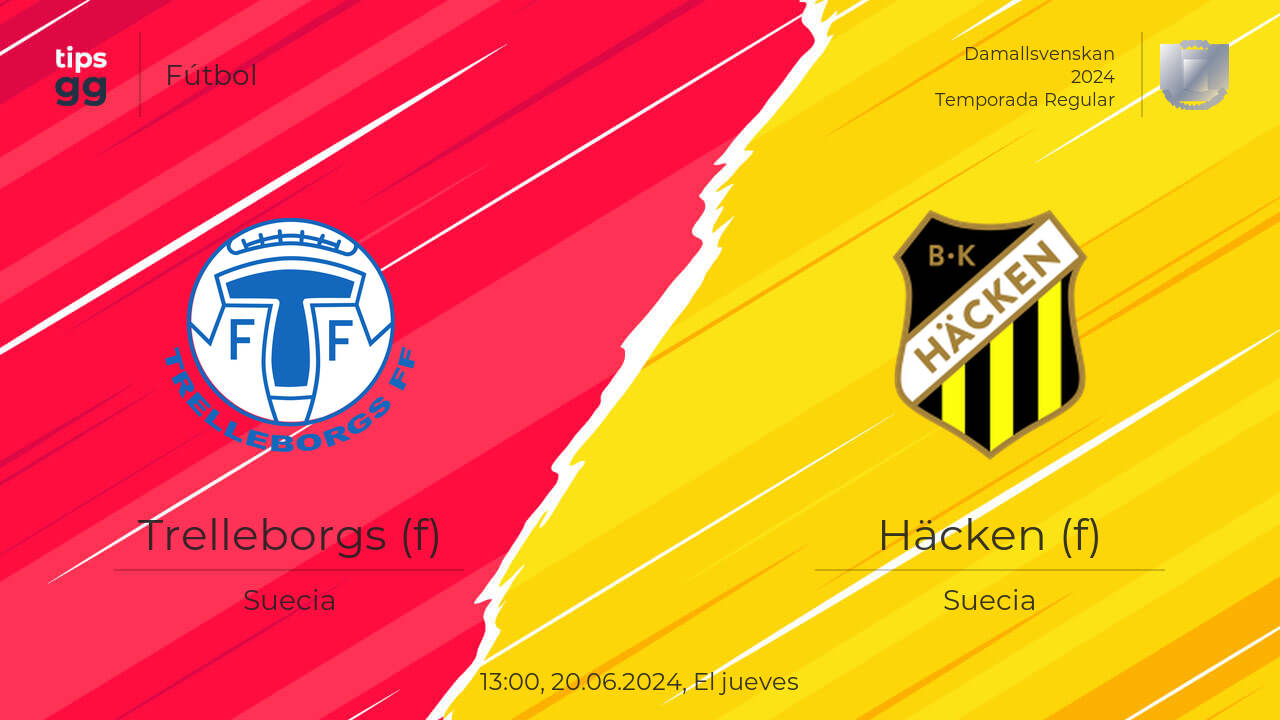 FF (f) vs BK Häcken (f) el 20.06.2024 en la