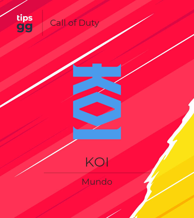 KOI equipo de Call of Duty de Mundo | Tips.GG