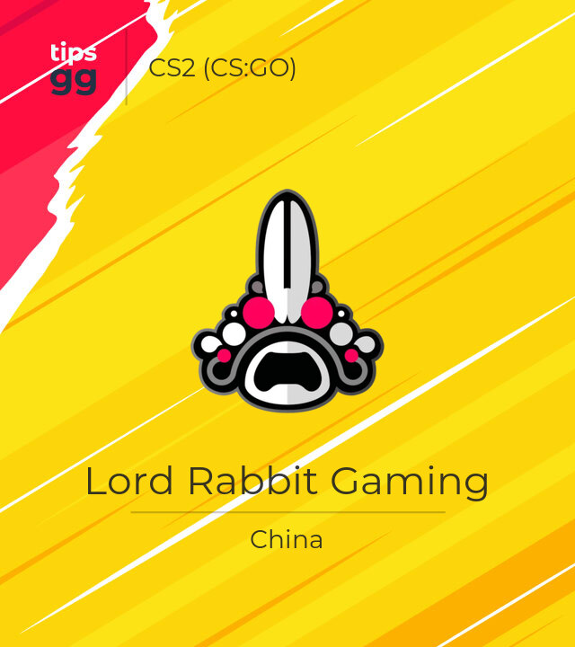 Lord Rabbit Gaming equipo de CS2 (CS:GO) de China | Tips.GG