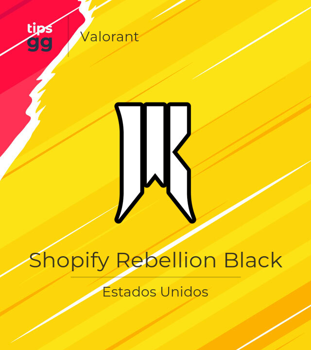 Shopify Rebellion equipo de Valorant de Estados Unidos | Tips.GG