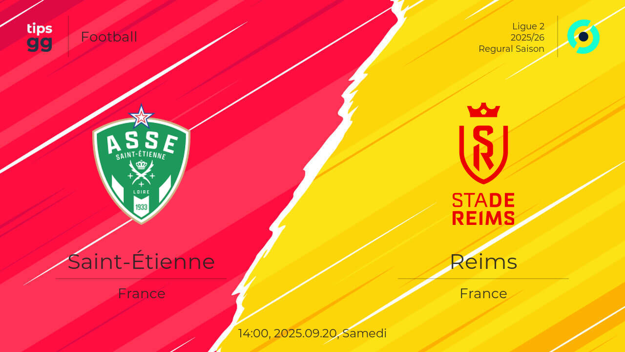 Saint-Étienne - Le Havre AC scores en direct, face-à-face et