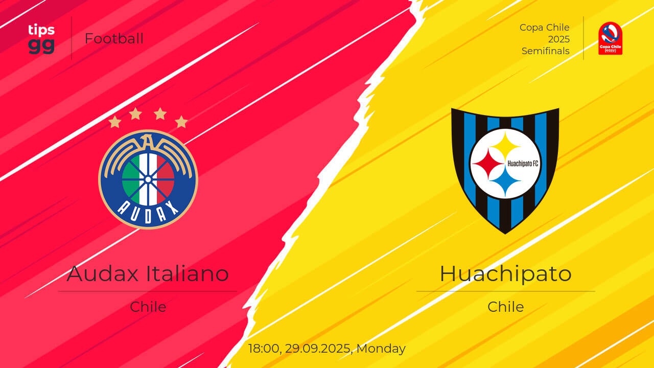 Where to Watch Audax Italiano vs Huachipato 29.09.2025 | Tips.GG