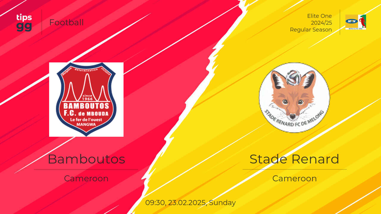 Bamboutos Stade Renard Odds 23.02.2025 | Tips.GG