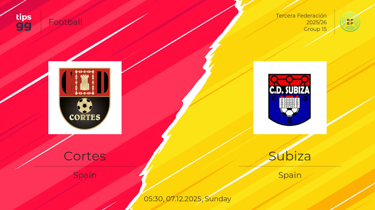 Where to Watch Cortes vs Subiza 06.12.2025 | Tips.GG
