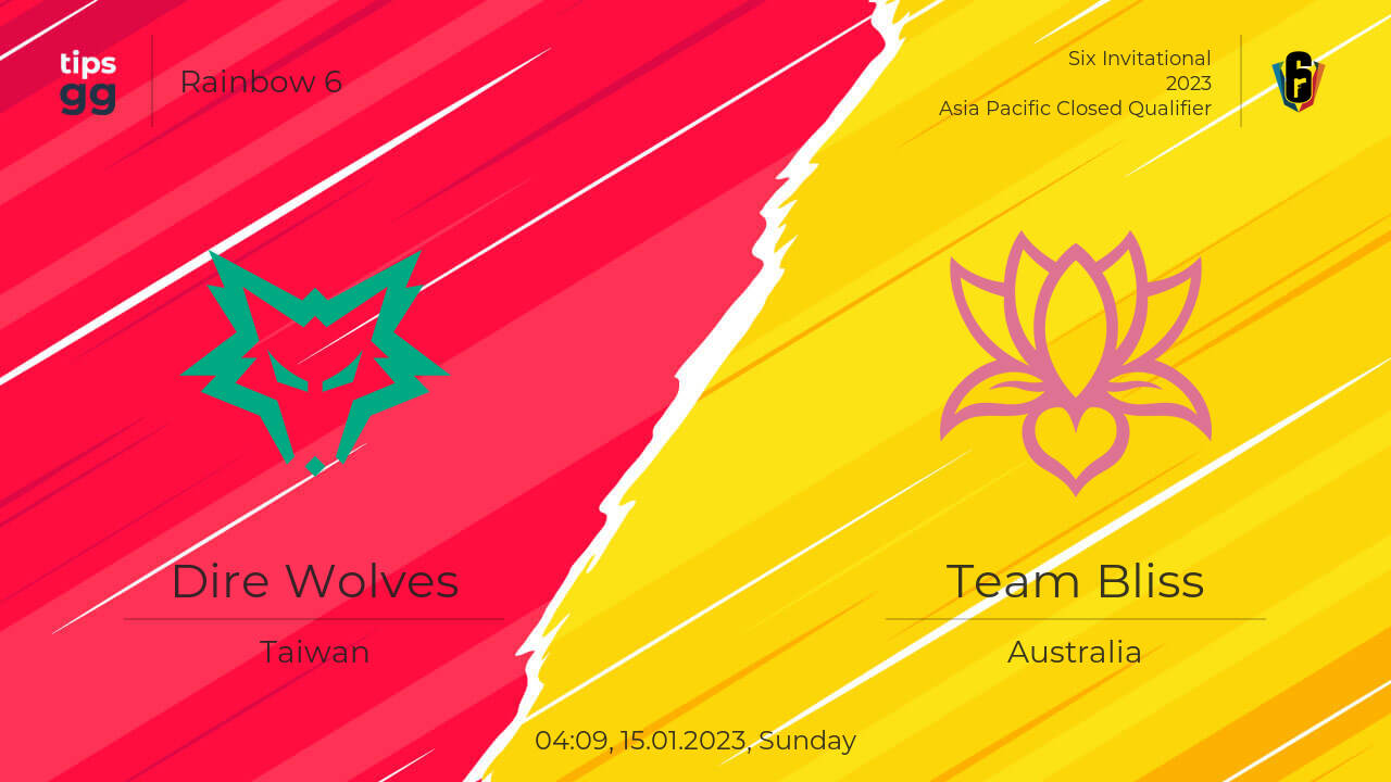 Dire Wolves vs Team Bliss 15.01.2023 – Match Prediction | Rainbow 6 ...
