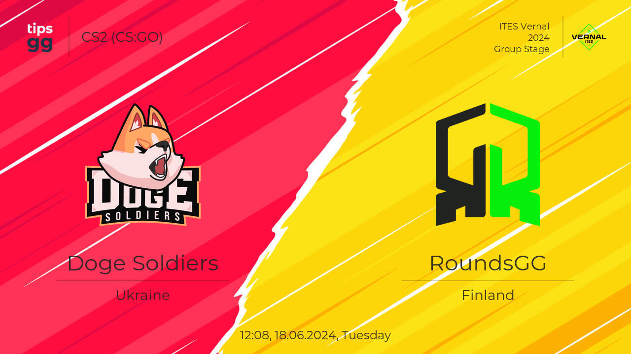 Doge Soldiers vs RoundsGG 18.06.2024 at ITES Vernal 2024 | CS2 (CS:GO ...
