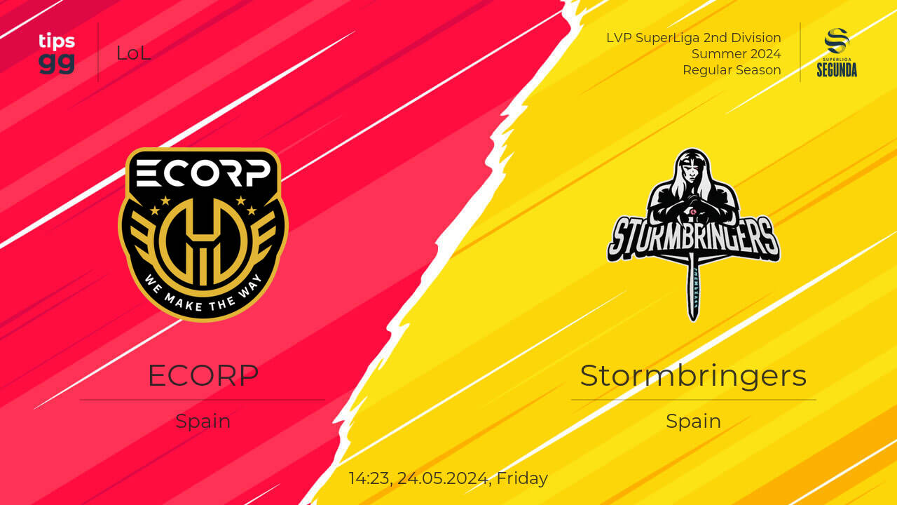 ECORP vs Stormbringers 24.05.2024 at LVP SuperLiga 2nd Division Summer ...