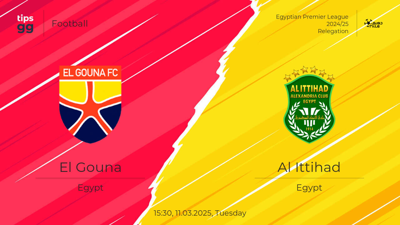El Gouna vs Al Ittihad 11.03.2025 Match Overview | Tips.GG