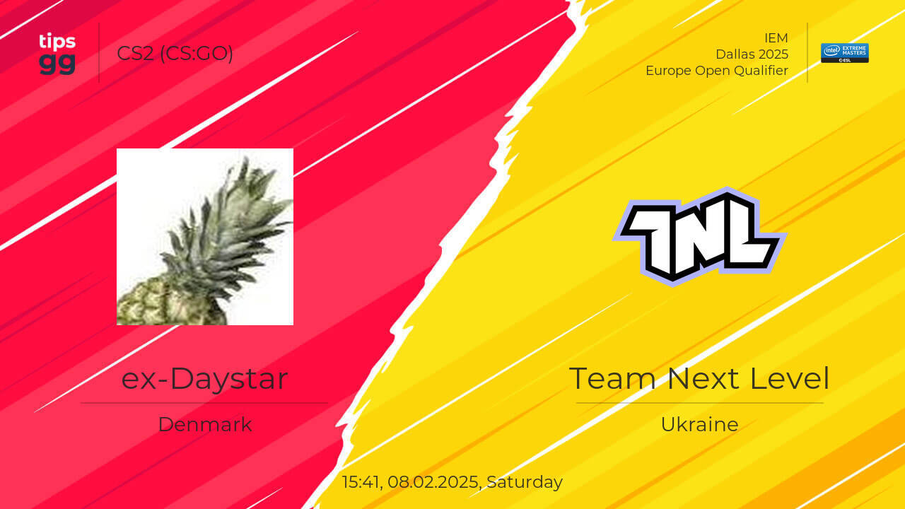 ex-Daystar vs Team Next Level 08.02.2025 at IEM Dallas 2025 | CS2 (CS ...