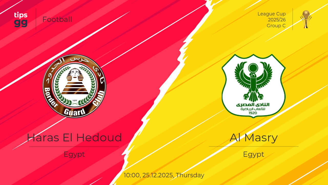 Haras El Hedoud vs Al Masry Prediction 25.12.2025 | Tips.GG