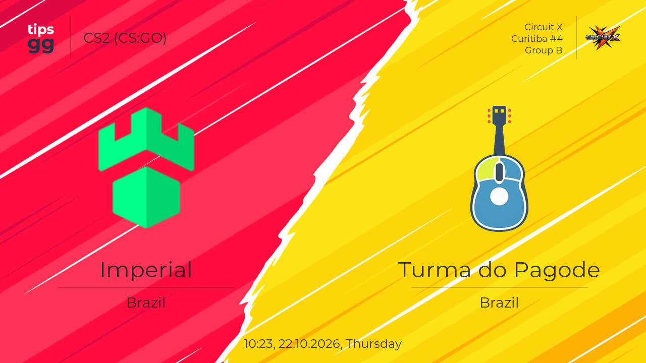 Imperial vs Turma do Pagode 22.10.2026 at Circuit X Curitiba #4 | CS2 ...