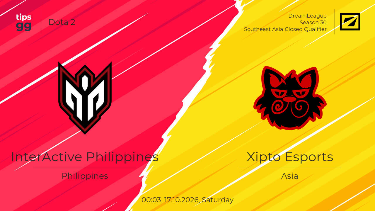 InterActive Philippines vs Xipto Esports 17.10.2026 at DreamLeague ...