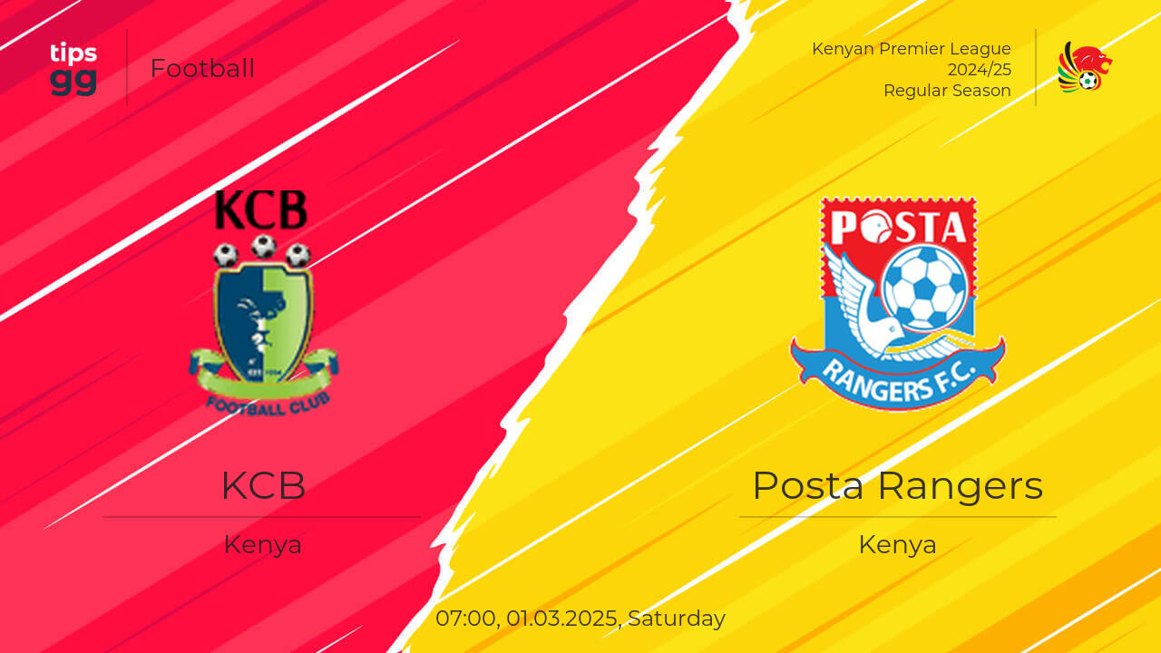 Where to Watch KCB vs Posta Rangers 01.03.2025 | Tips.GG