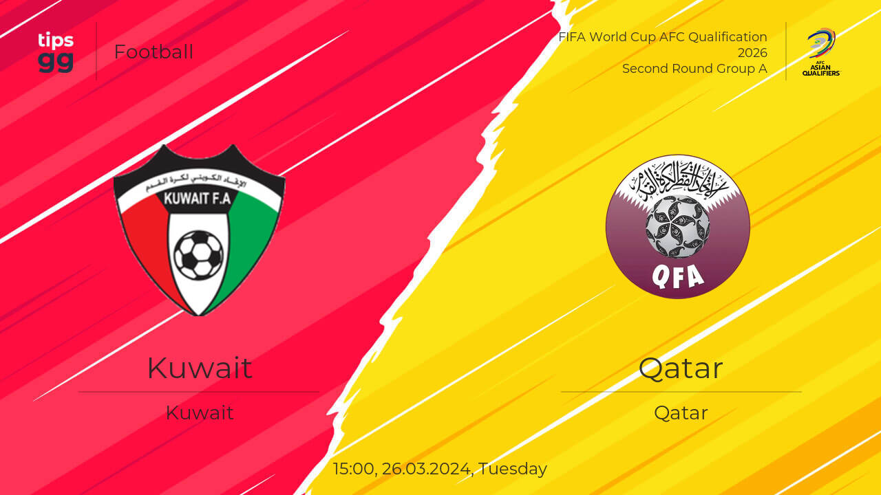 Watch Kuwait vs Qatar 26.03.2024 – Live Stream and VODs | Football ...