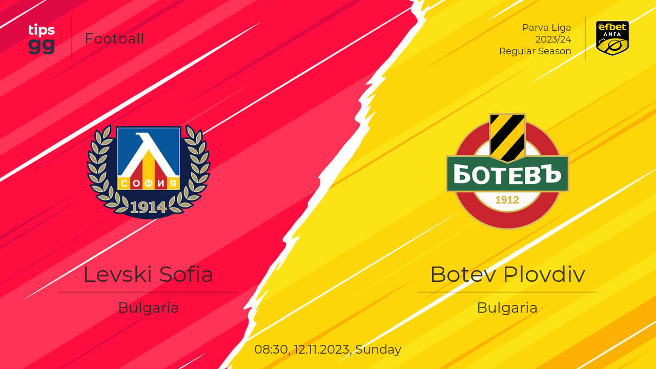 Watch Levski Sofia vs Botev Plovdiv 12.11.2023 – Live Stream and VODs ...