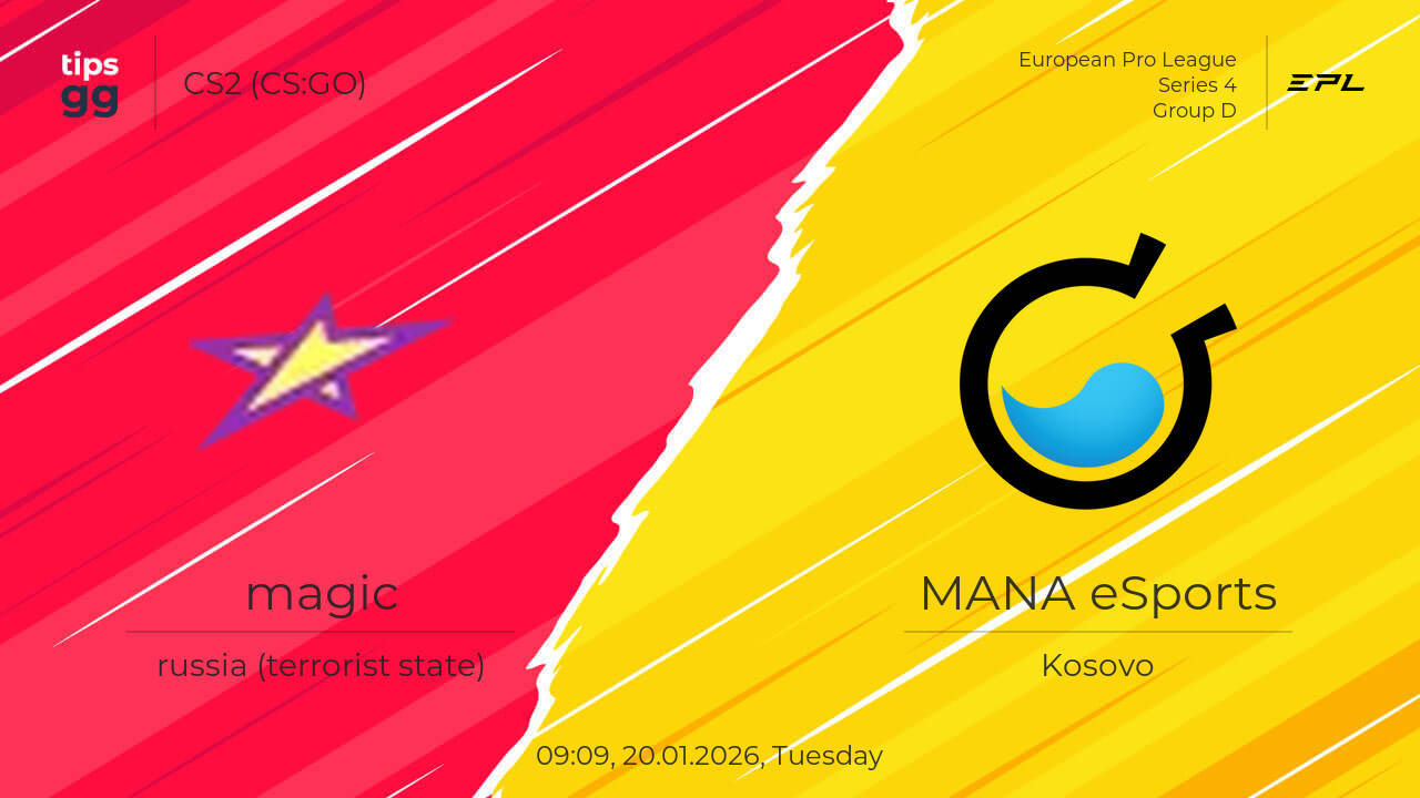 magic vs MANA eSports 20.01.2026 at European Pro League Series 4 | CS2 ...