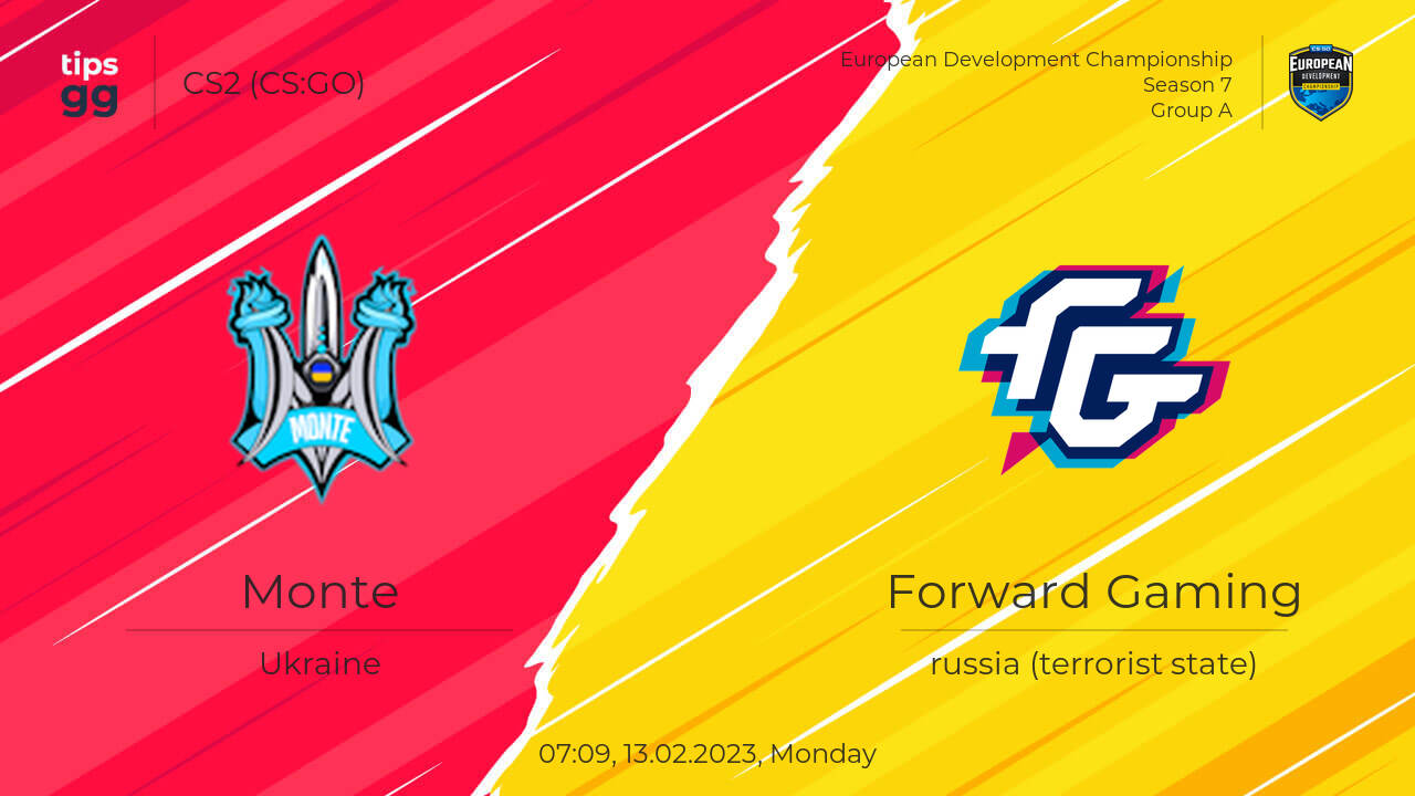 Watch Monte vs Forward Gaming 13.02.2023 – Live Stream and VODs | CS:GO ...