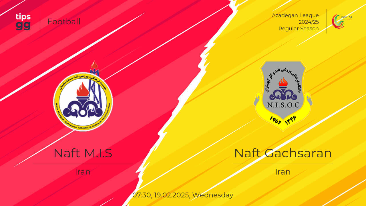 Naft M.I.S vs Naft Gachsaran 19.02.2025 Match Overview | Tips.GG