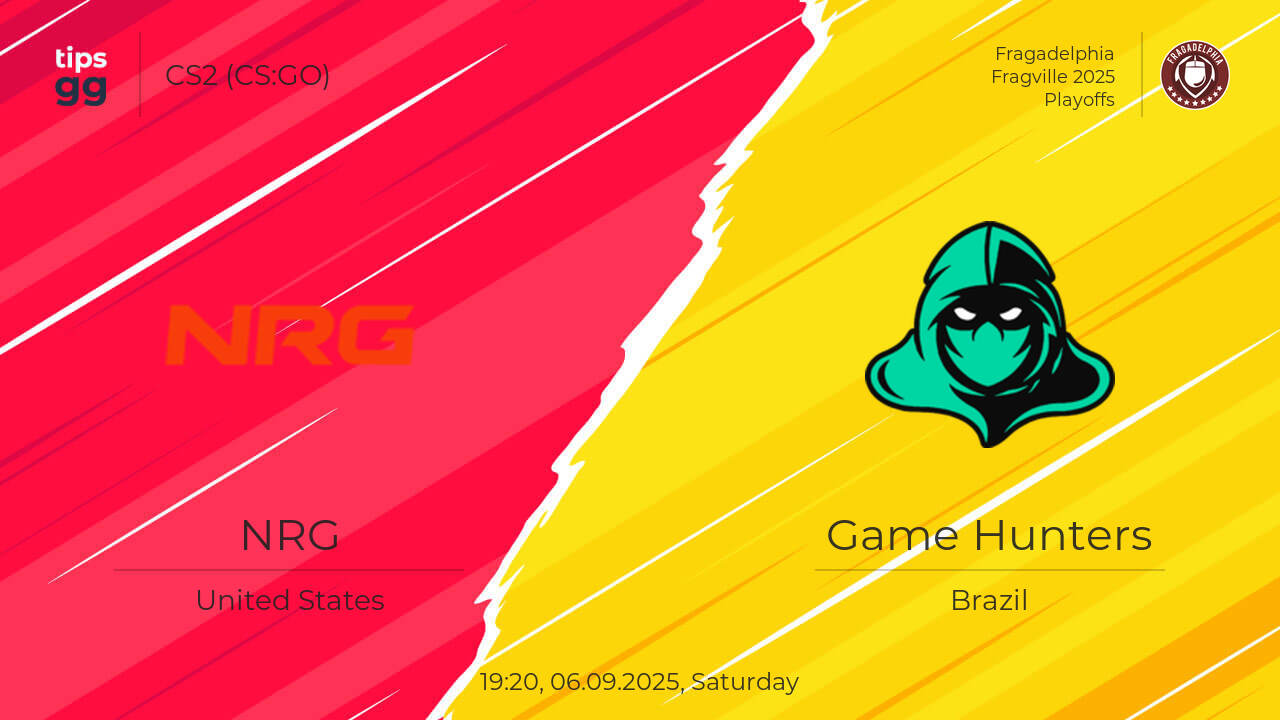 NRG Vs Game Hunters 06 09 2025 At Fragville 2025 CS2 CS Poster