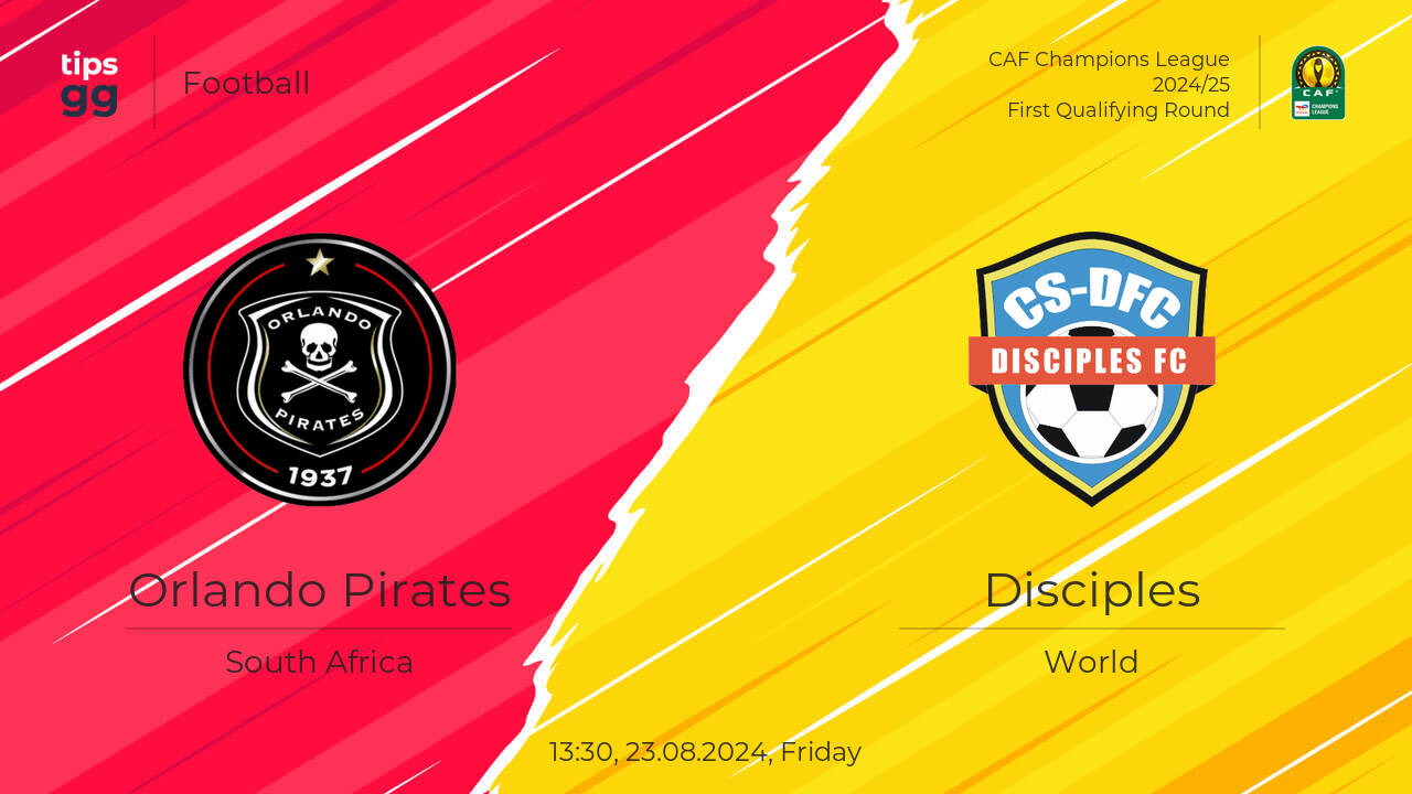 Watch Orlando Pirates vs Disciples 24.08.2024 – Live Stream | Football
