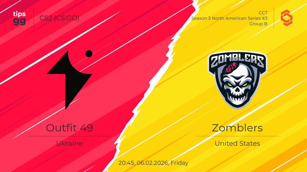 Outfit 49 vs Zomblers 07.02.2026 at CCT Season 3 North American Series ...