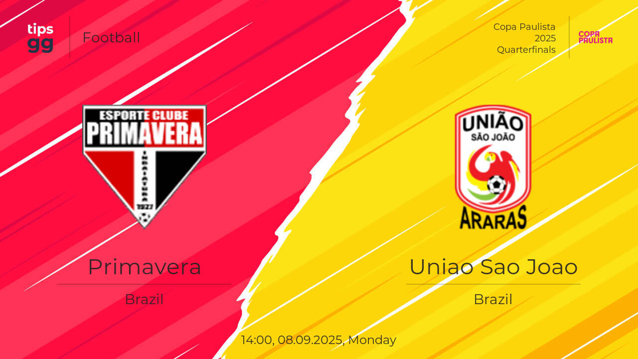 Primavera vs Uniao Sao Joao live score 06.09.2025 – today match results ...