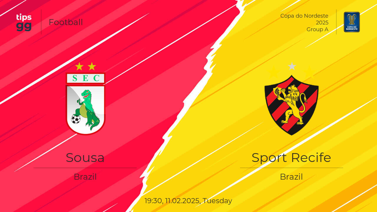 Sousa vs Sport Recife Prediction 12.02.2025 | Tips.GG