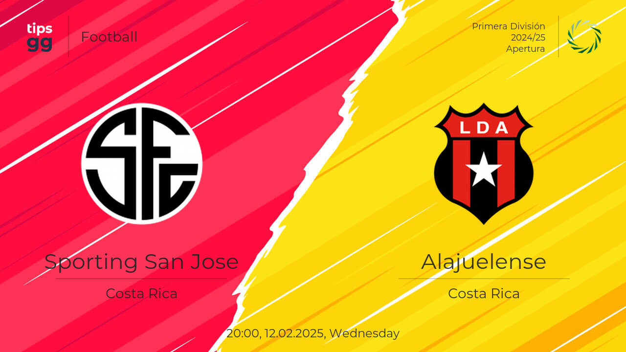 Sporting San Jose vs Alajuelense 13.02.2025 Match Overview | Tips.GG