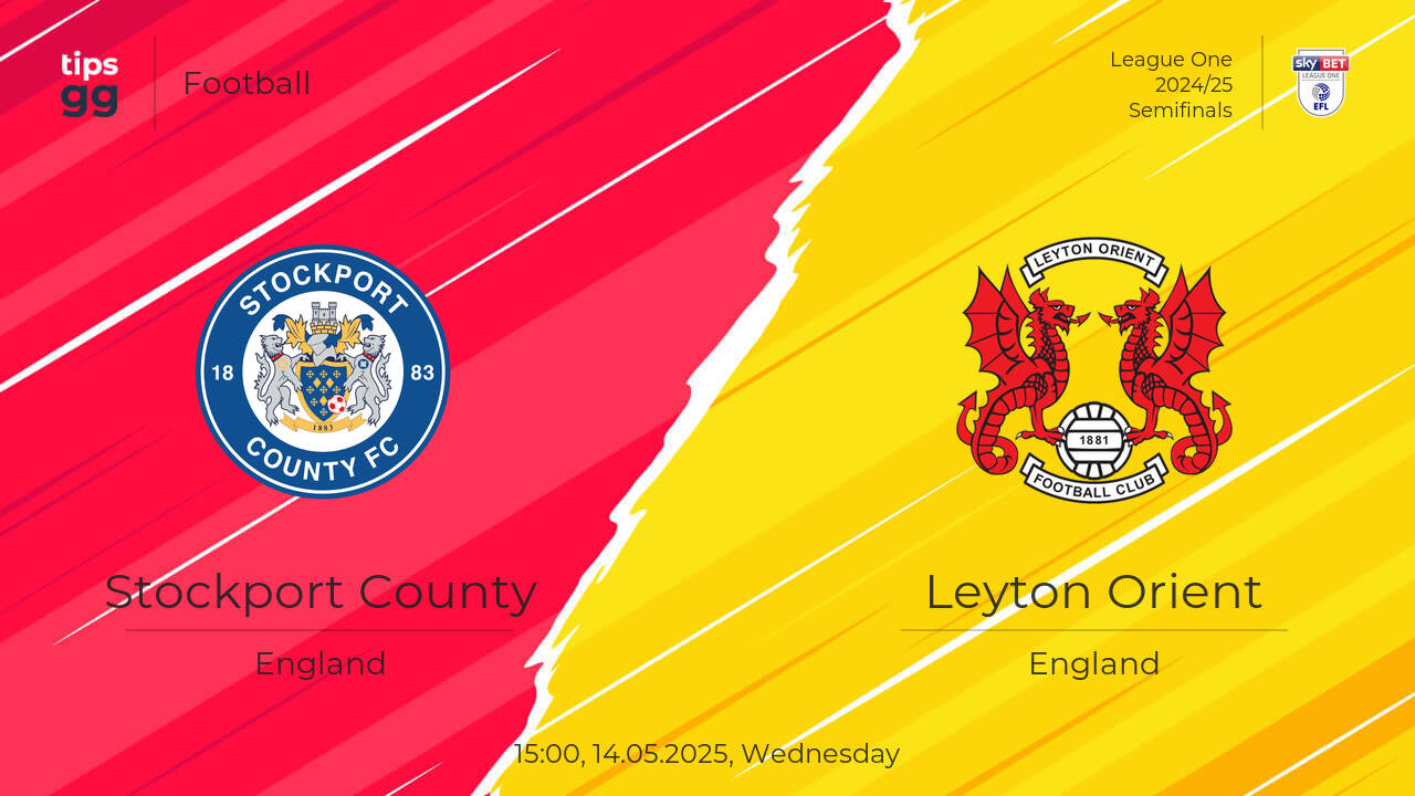 Stockport County vs Leyton Orient live score 14.05.2025 – today match ...