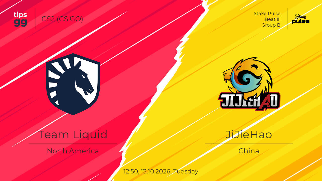 Where to Watch Team Liquid vs JiJieHao 13.10.2026 – Live Streams | CS2 ...