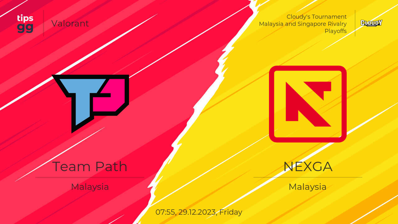 Team Path vs NEXGA 29.12.2023 at Cloudy's Tournament Malaysia and ...