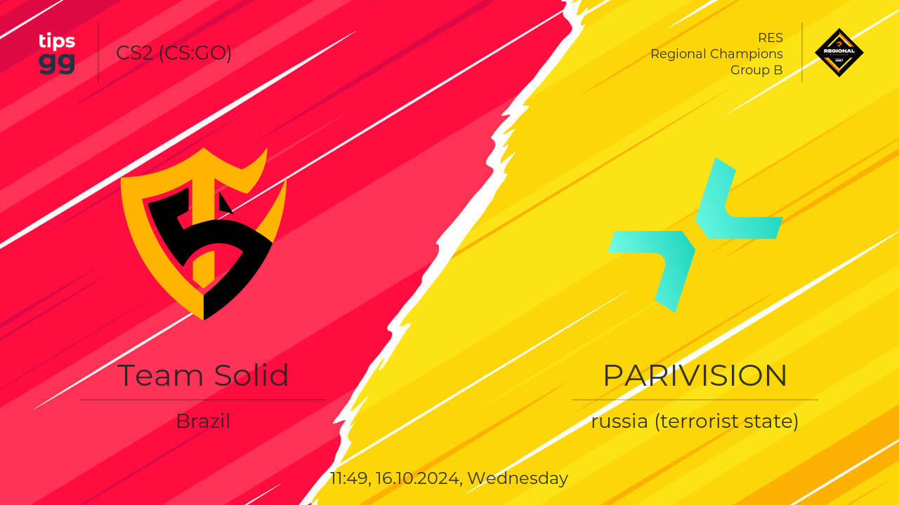 Watch Team Solid vs PARIVISION 16.10.2024 – Live Stream and VODs | CS2 ...