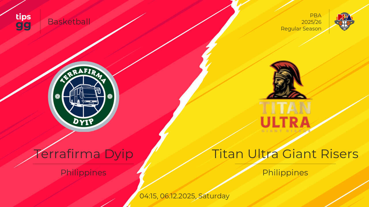 Terrafirma Dyip vs Titan Ultra Giant Risers 06.12.2025 at PBA 2025/26 ...