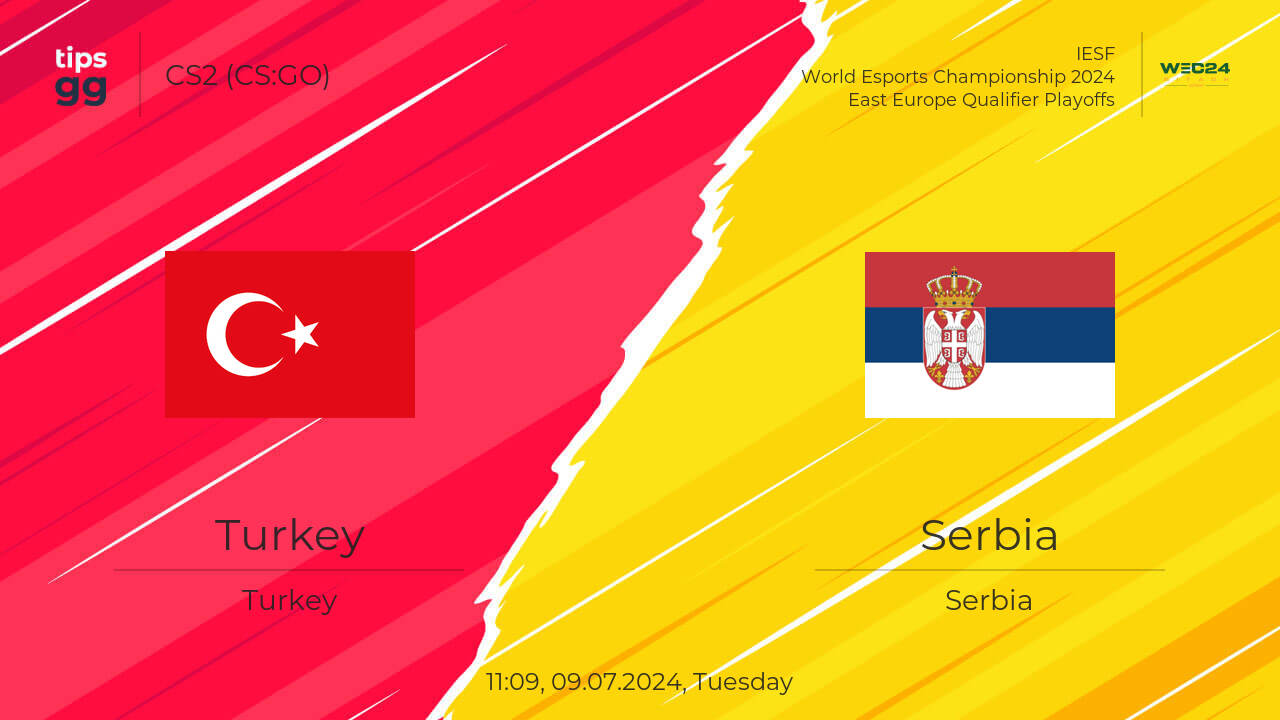 Turkey vs Serbia 09.07.2024 – Match Prediction | CS2 (CS:GO) | Tips.GG
