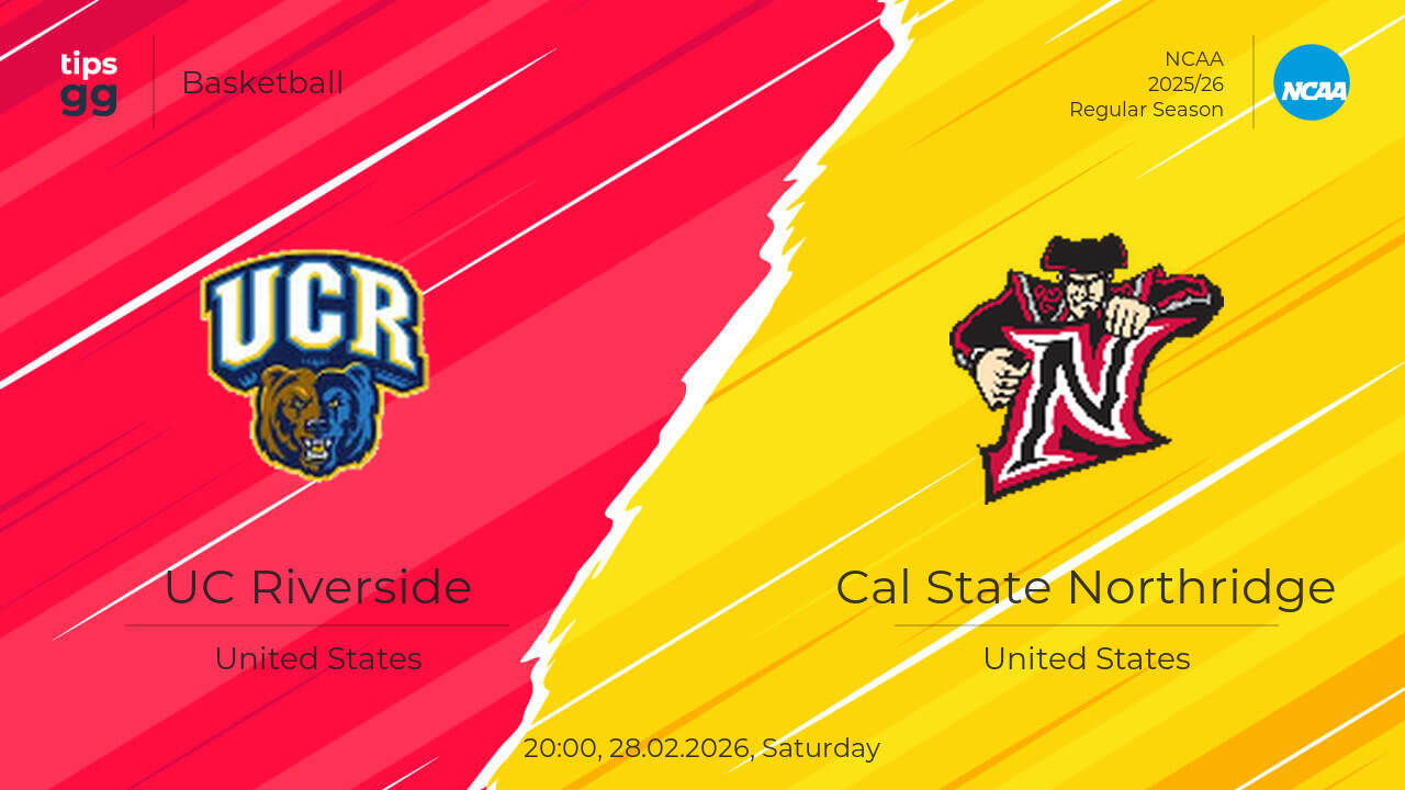 UC Riverside vs Cal State Northridge 01.03.2026 at NCAA 2025/26 ...