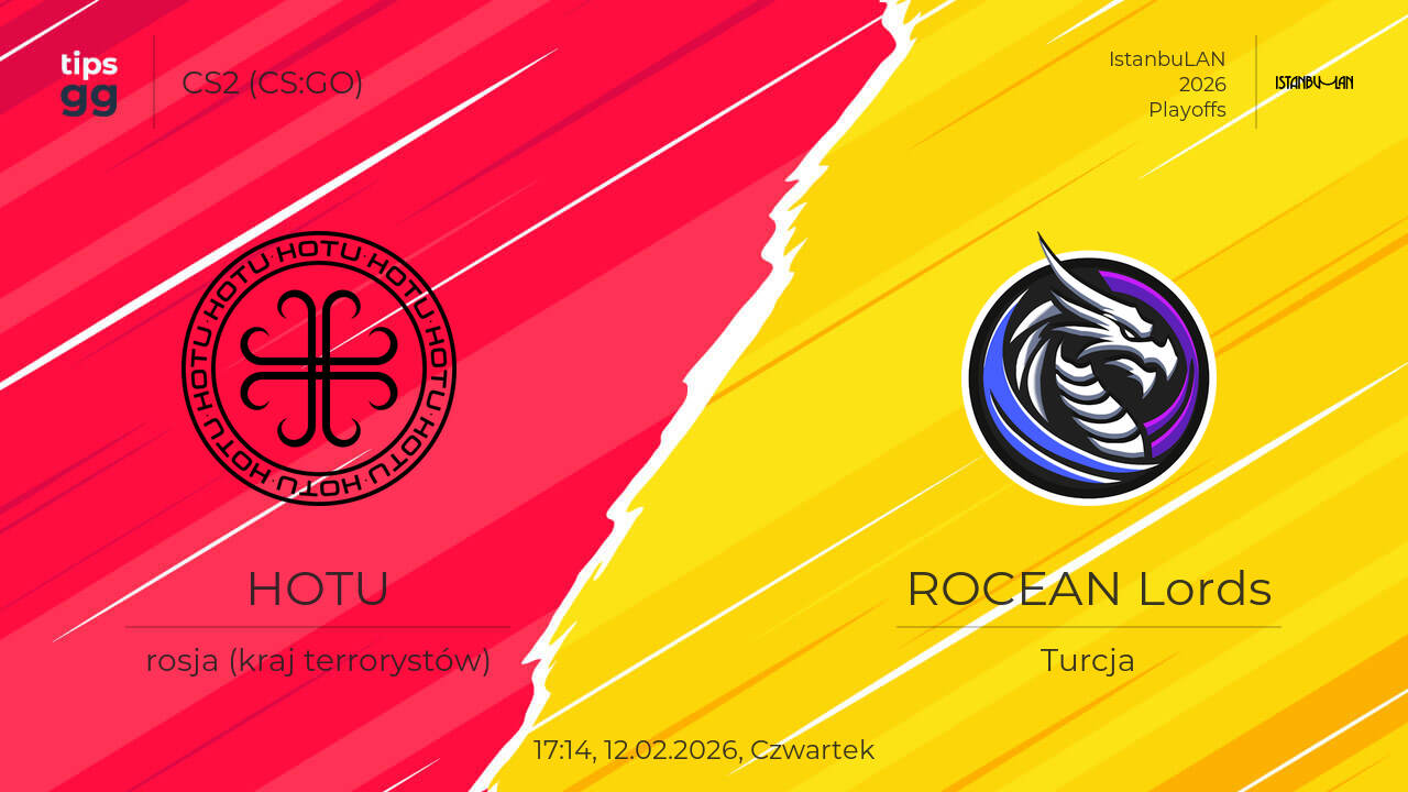 HOTU kontra ROCEAN Lords 12.02.2026 na IstanbuLAN 2026 | CS2 (CS:GO ...