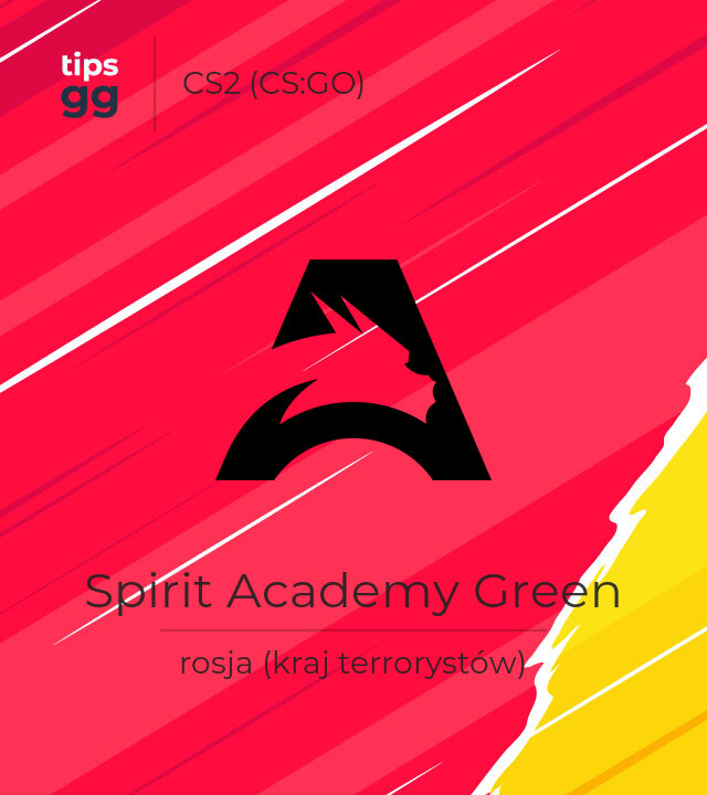 Spirit Academy Green drużyna CS2 (CS:GO) z rosja (kraj terrorystów ...