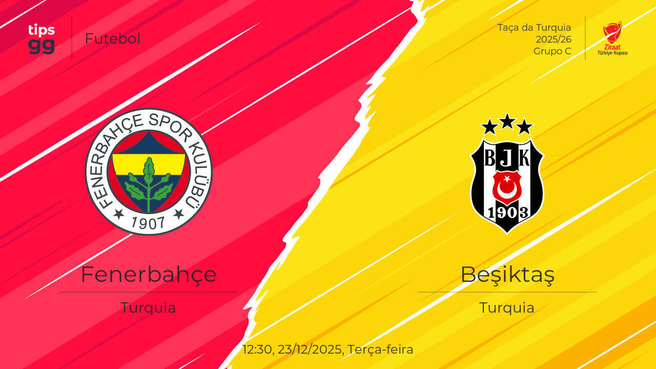 Fenerbahçe x Beşiktaş live score 23/12/2025 - resultados dos jogos de ...