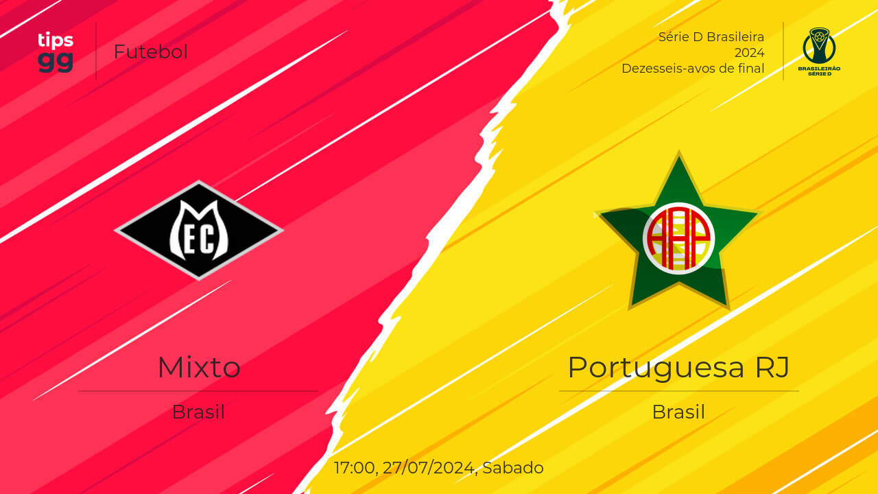 Assista Mixto EC x Portuguesa RJ 27/07/2024 – Transmissões ao vivo ...