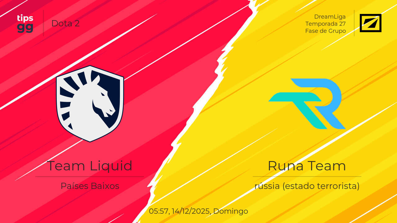 Team Liquid x Runa Team 14/12/2025 na DreamLiga Temporada 27 | Dota 2 ...