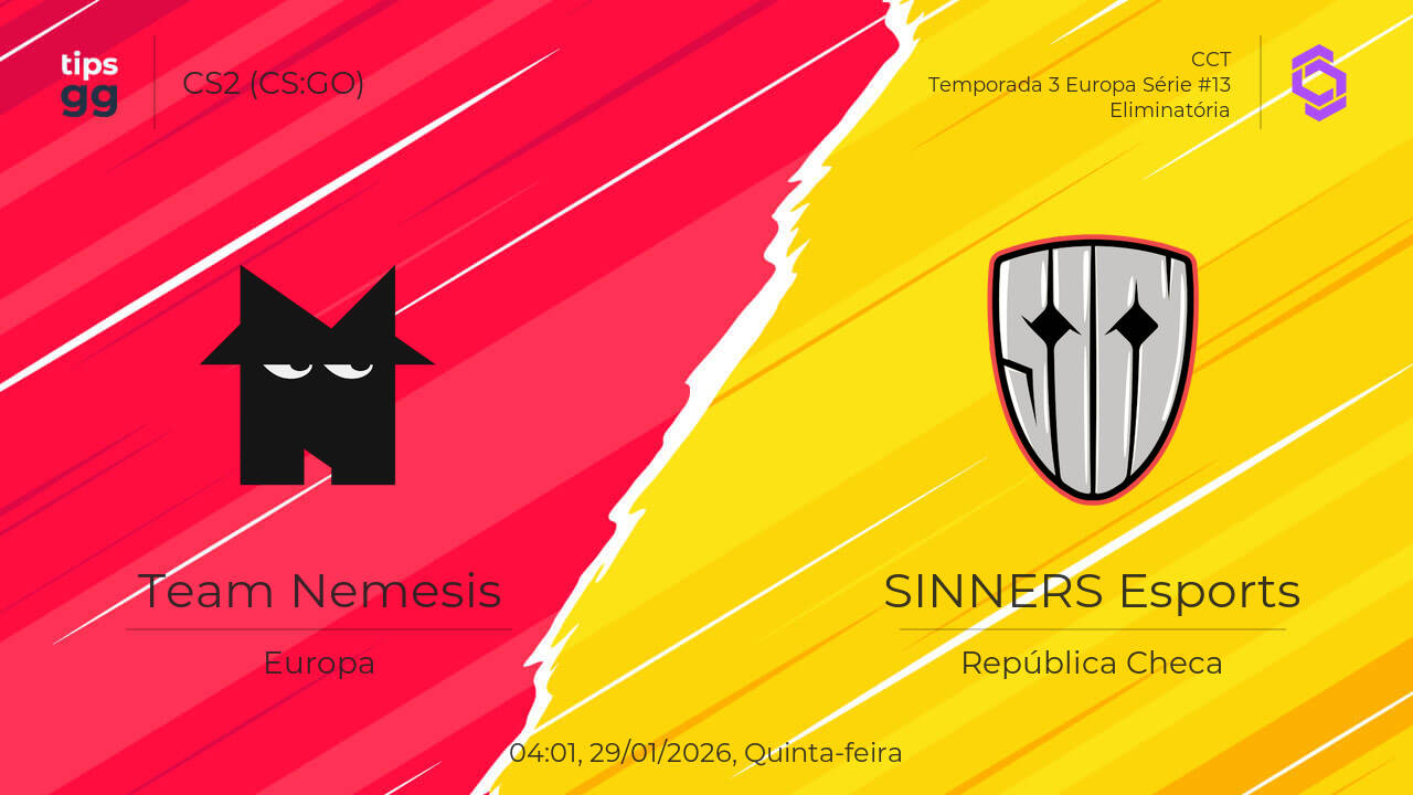Team Nemesis x SINNERS Esports 29/01/2026 na CCT Temporada 3 Europa ...