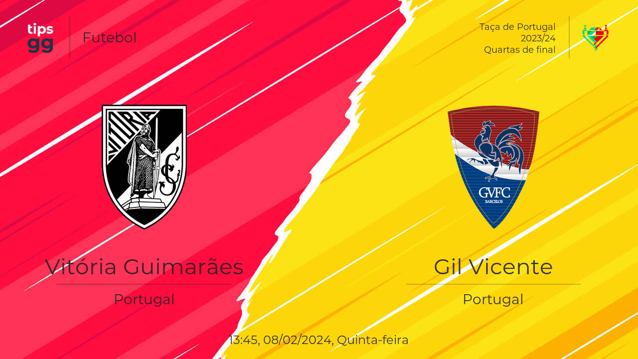 Vitória Guimarães x Gil Vicente 08/02/2024 – Palpite dos Jogo | Futebol ...