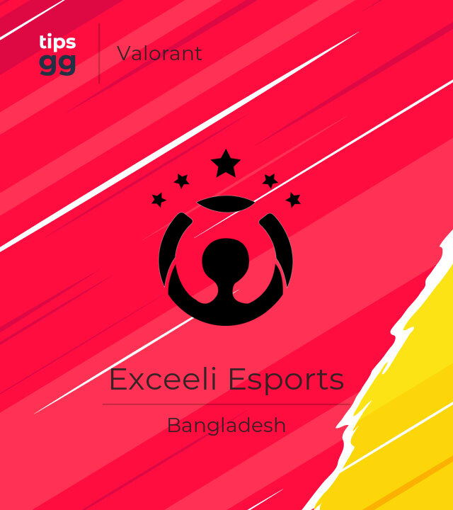 Exceeli Esports Valorant Bangladesh: próximos jogos e resultados | Tips.GG